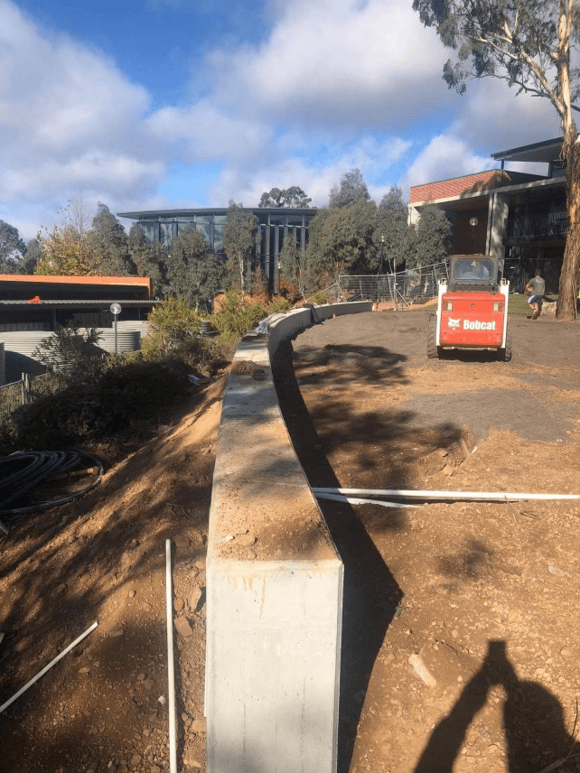 Retaining Walls, Stairs, Curved Footings & Slabs