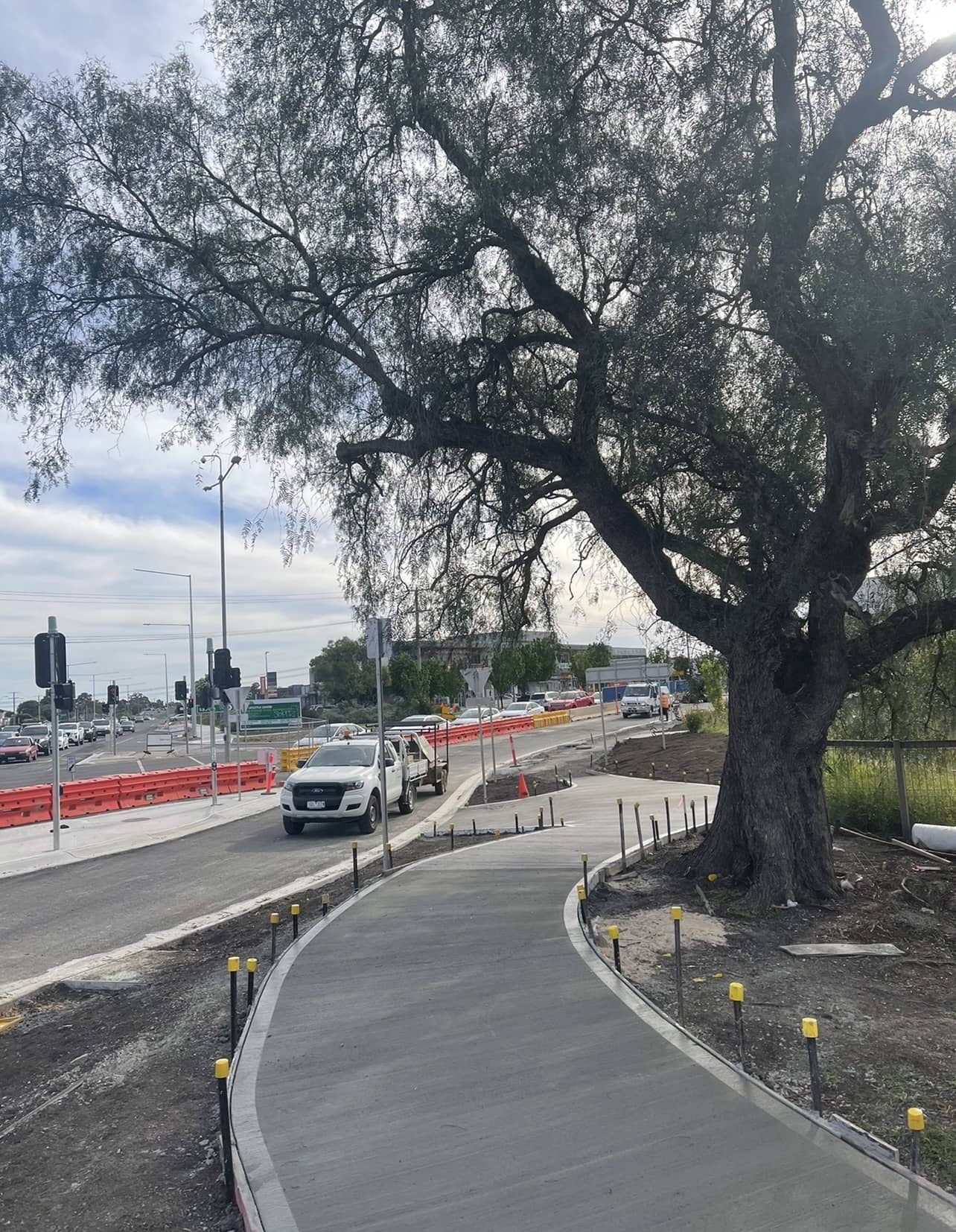 Shared User Paths, Kerbs, Crossovers